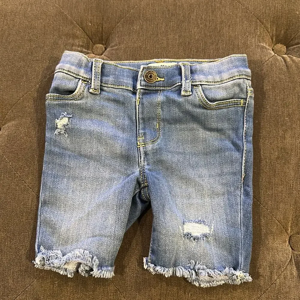 Osh kosh long jean shorts size 4/4A